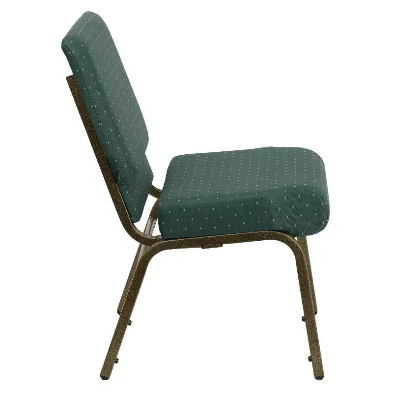 Emma et Oliver Lot de 4 chaises d'église empilables de 53,3 cm de large