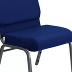 Emma et Oliver Lot de 4 chaises d'église empilables de 53,3 cm de large