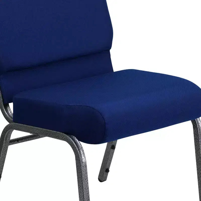 Emma et Oliver Lot de 4 chaises d'église empilables de 53,3 cm de large
