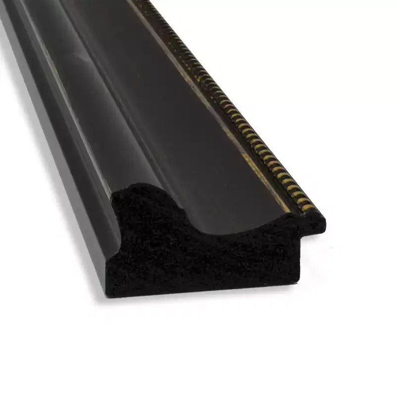 Amanti Art - Miroir mural de salle de bain étroit, bronze accentué, sans biseau, 25,5 x 31,5 po