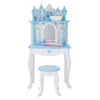Coiffeuse-jouet Dreamland Castle Fantasy Fields de Teamson Kids Blanc/Rose