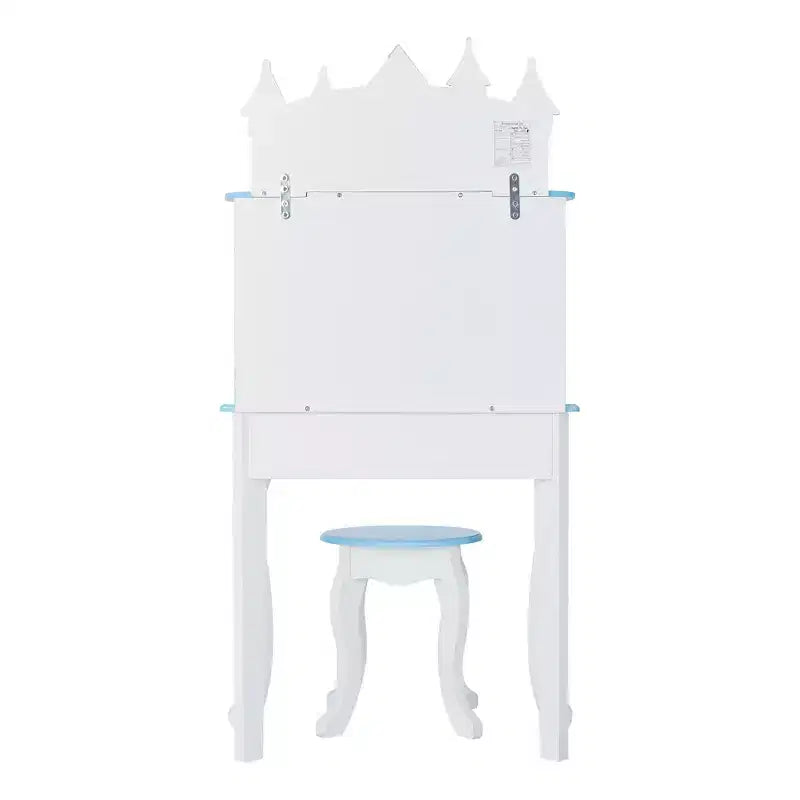 Coiffeuse-jouet Dreamland Castle Fantasy Fields de Teamson Kids Blanc/Rose