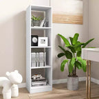 Costway Bibliothèque autoportante de 142 cm avec 4 compartiments ouverts