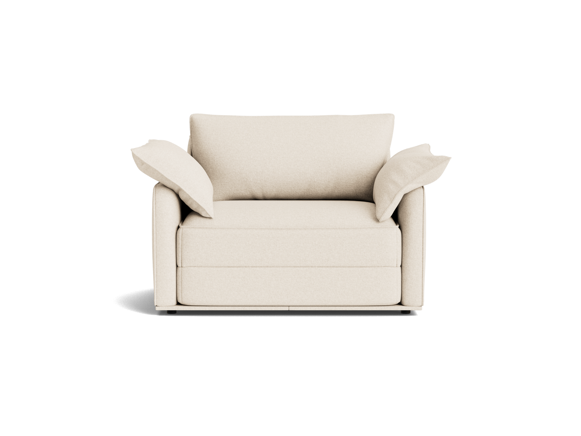 Sofa Bed [3rd Gen] – The Sofa Bed [3rd Gen] converts from sofa to full-size bed and features CertiPUR-US certified polyurethane foam cushioning wrapped in polyester wadding