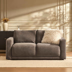 2 Seater Sofa - Chenille Mushroom – The 2 seater sofa is tailored, comfortable and effortlessly refined