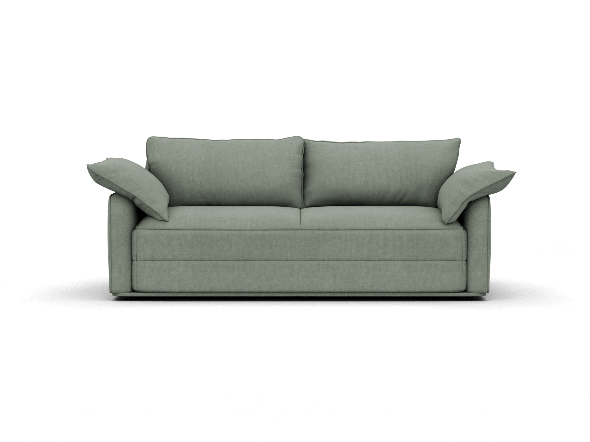 Sofa Bed [3rd Gen] – The Sofa Bed [3rd Gen] converts from sofa to full-size bed and features CertiPUR-US certified polyurethane foam cushioning wrapped in polyester wadding