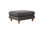 Sofa Ottoman – The Sofa Ottoman is a companion piece for the Sofa, featuring timber feet and a classic silhouette that fits most room styles