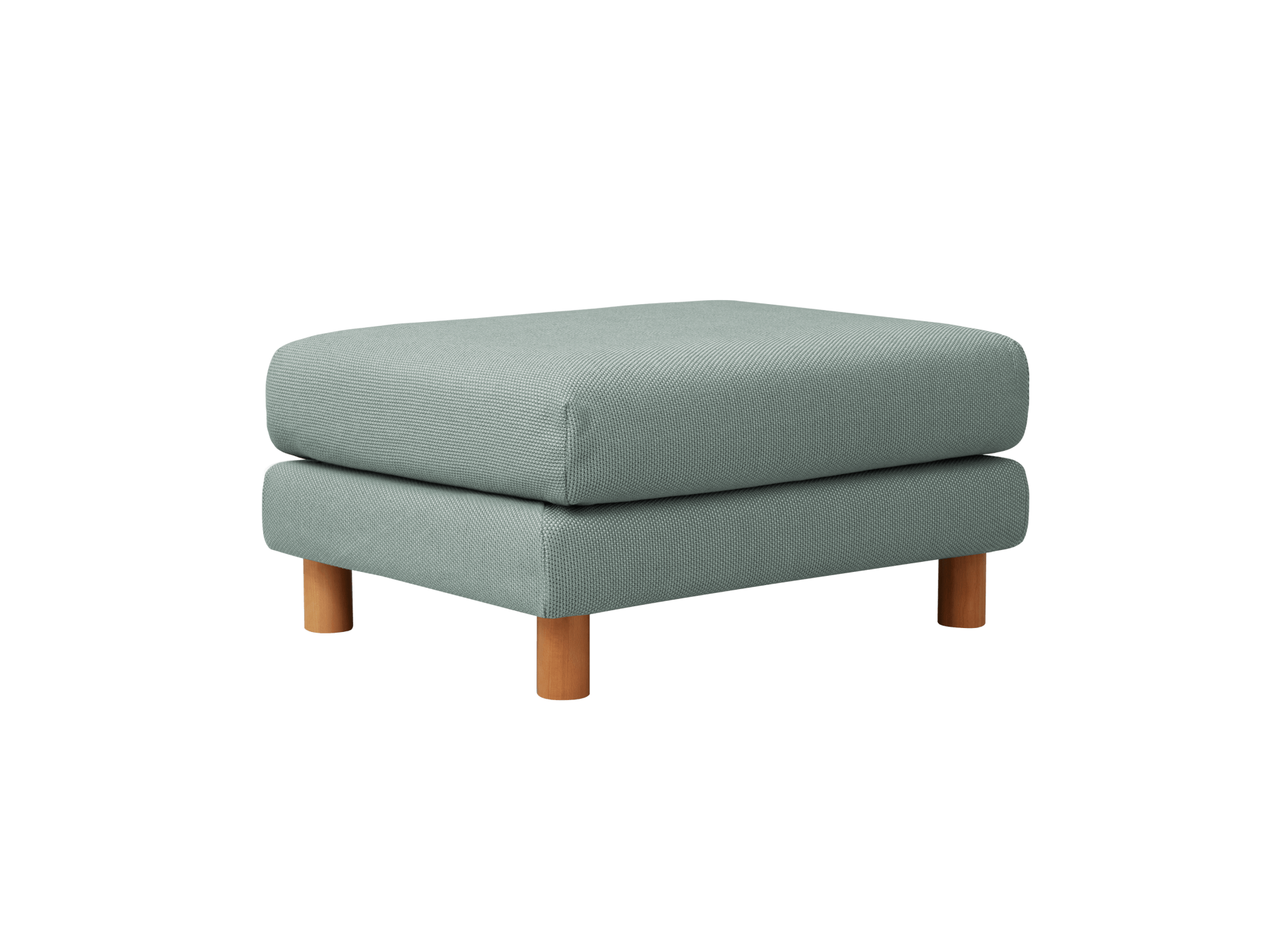 Sofa Ottoman – The Sofa Ottoman is a companion piece for the Sofa, featuring timber feet and a classic silhouette that fits most room styles