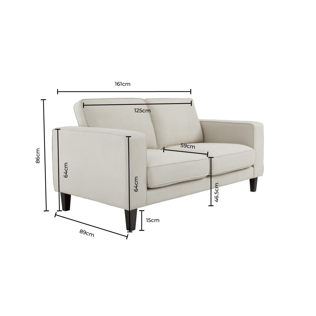 Lover sofa - Chenille olive green - a perfect blend of classic style and exquisite comfort, bringing you a comfortable experience.