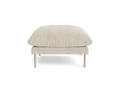 Ottoman – The Ottoman is a companion piece for the Sofa and Armchair, designed with the same contemporary aesthetic and oversized, pillowy cushioning