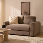 2 Seater Sofa - Chenille Mushroom – Tailored yet inviting, the 2-Seater Sofa is a classic made for relaxed living