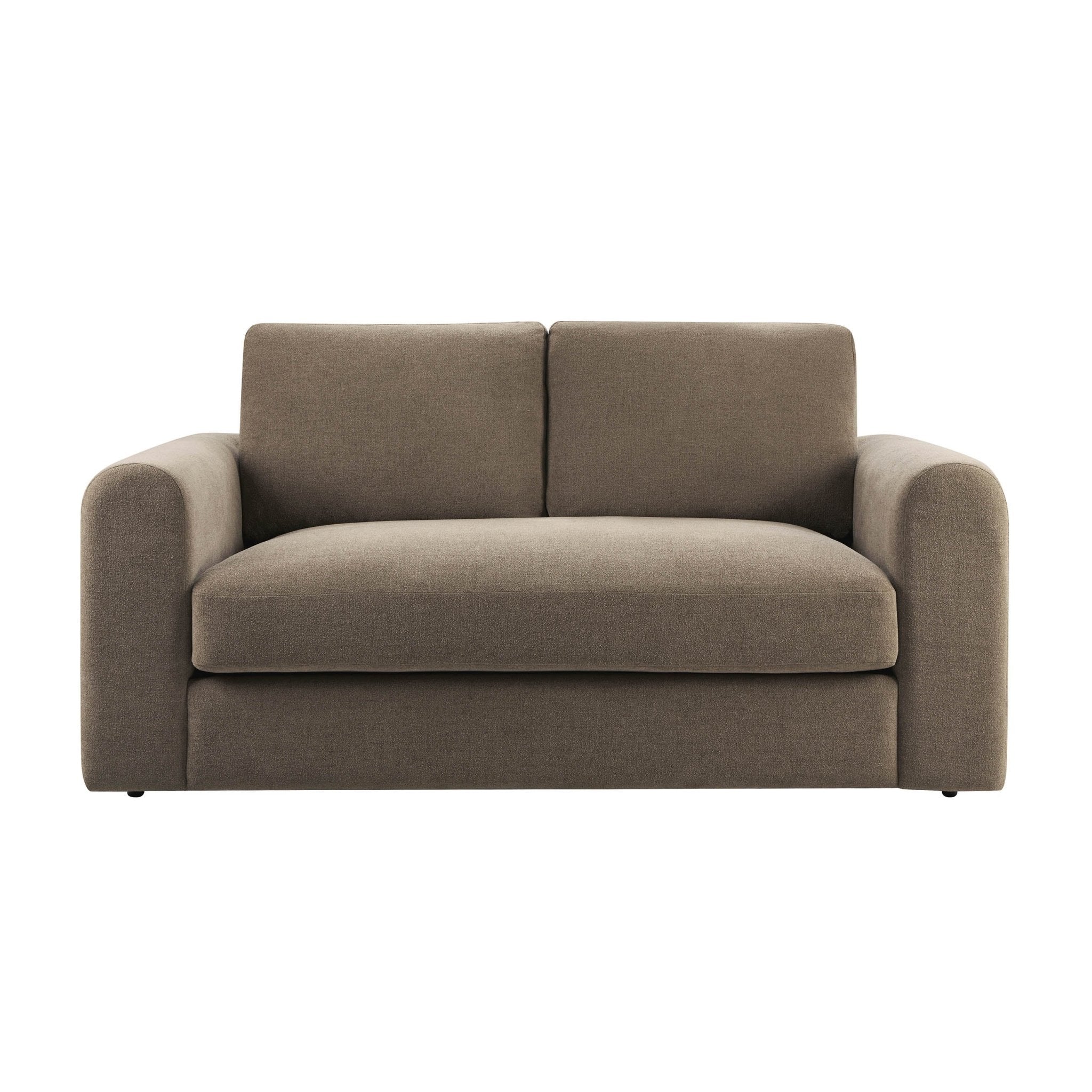 2 Seater Sofa - Chenille Mushroom – Tailored yet inviting, the 2-Seater Sofa is a classic made for relaxed living