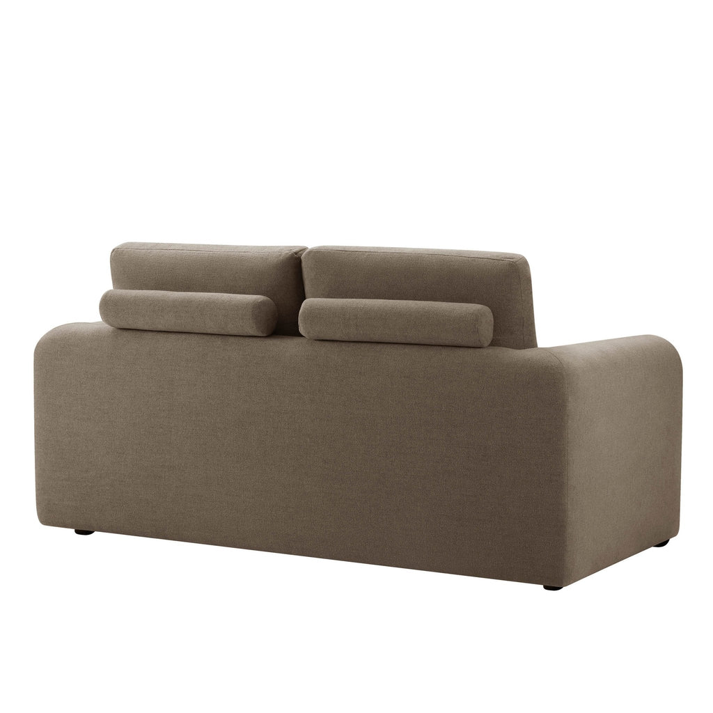 2 Seater Sofa - Chenille Mushroom – Tailored yet inviting, the 2-Seater Sofa is a classic made for relaxed living