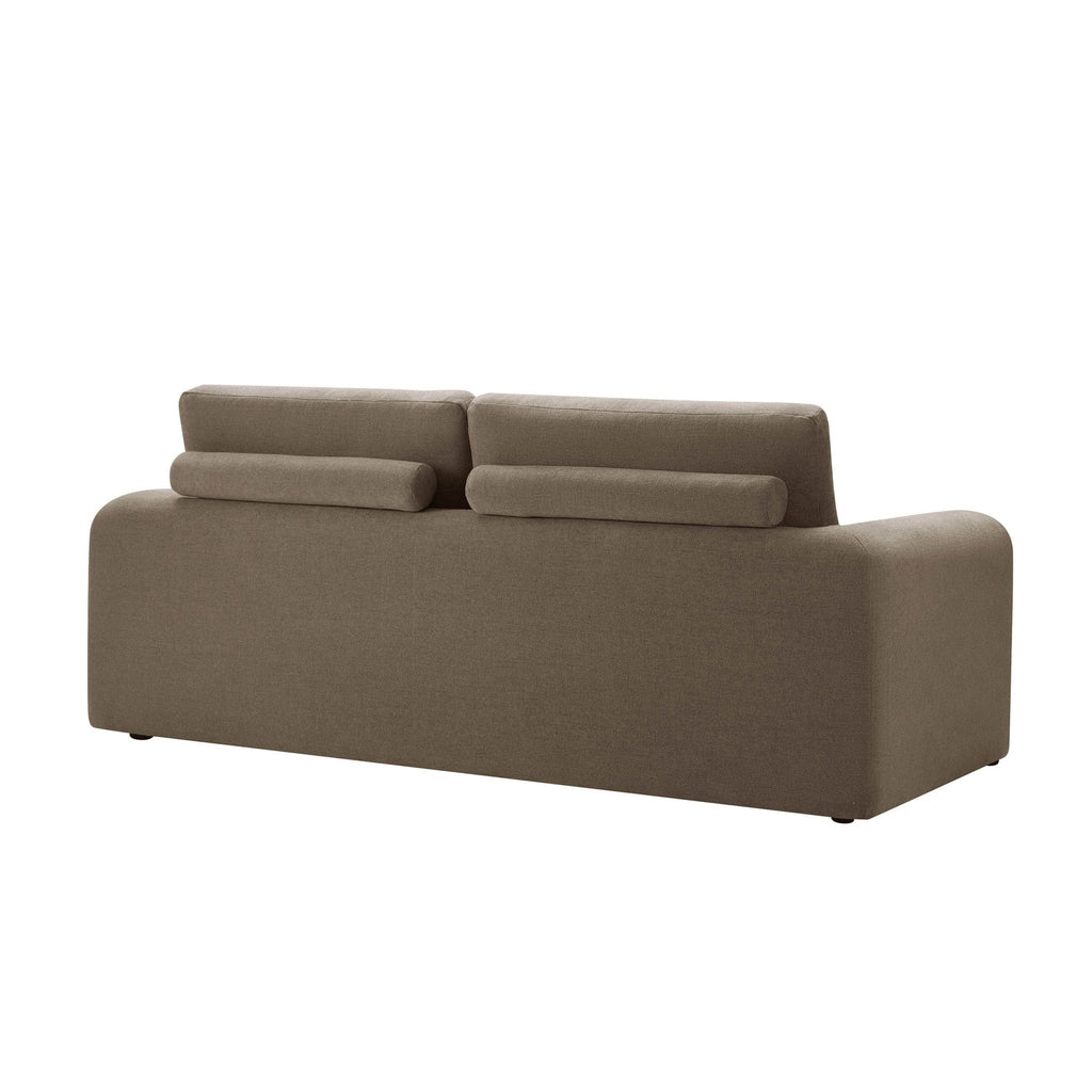 3 Seater Sofa - Chenille Mushroom – Generous in size and timeless in design, the 3-Seater Sofa is made for, hosting, and everything in between