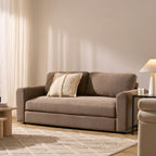 3 Seater Sofa - Chenille Mushroom – Generous in size and timeless in design, the 3-Seater Sofa is made for, hosting, and everything in between