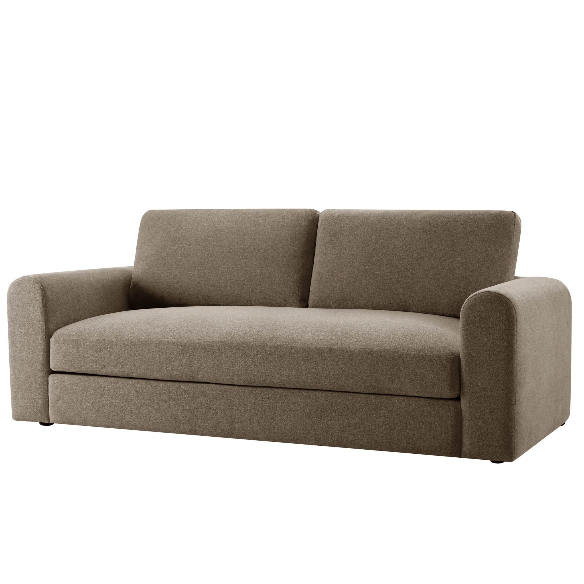 3 Seater Sofa - Chenille Mushroom – Generous in size and timeless in design, the 3-Seater Sofa is made for, hosting, and everything in between