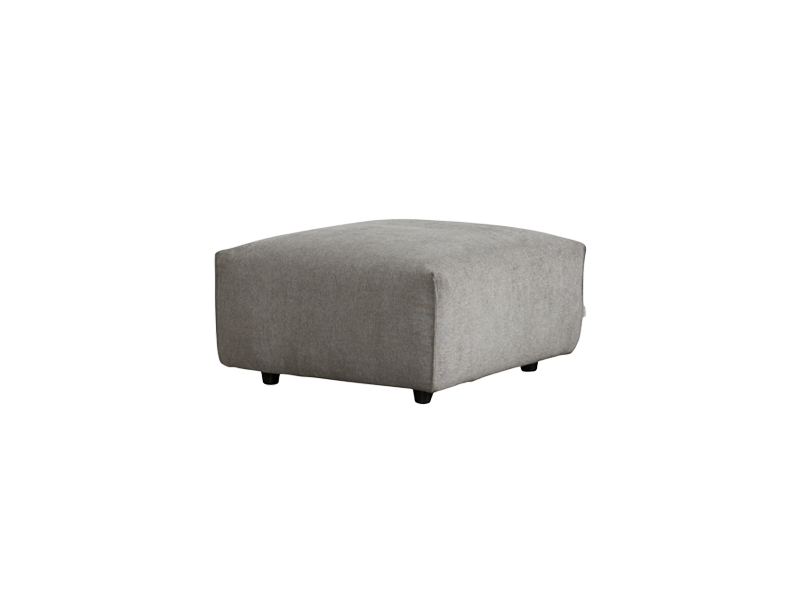 Sofa Ottoman – The Sofa Ottoman is a companion piece for the Sofa, built on an FSC mix wood frame (pine, LVL, plywood) with black polypropylene legs