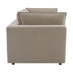 2 Seater Sofa - Stone – Introducing the 2-Seater Sofa from the Collection, where style meets luxury