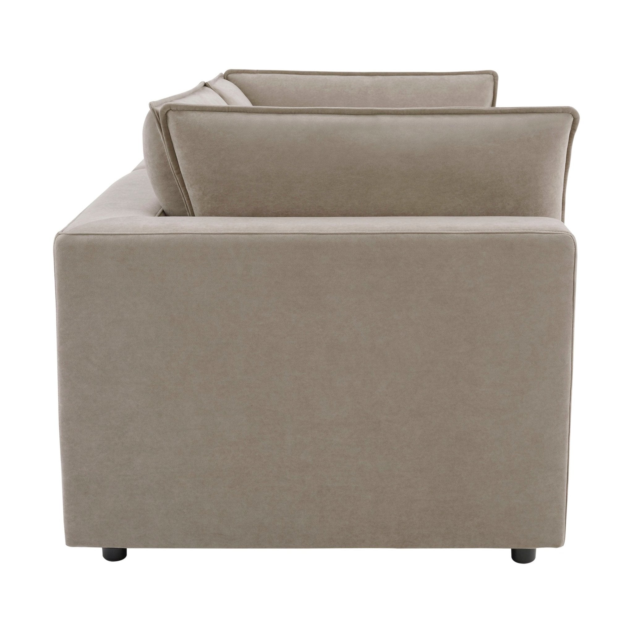 2 Seater Sofa - Stone – Introducing the 2-Seater Sofa from the Collection, where style meets luxury