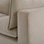 2 Seater Sofa - Stone – Introducing the 2-Seater Sofa from the Collection, where style meets luxury