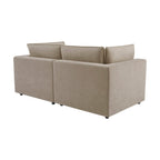 2 Seater Sofa - Stone – Introducing the 2-Seater Sofa from the Collection, where style meets luxury