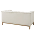 2 Seater Sofa - Cream Linen – Unwind in style with the linen look 2 seater sofa in cream from the collection