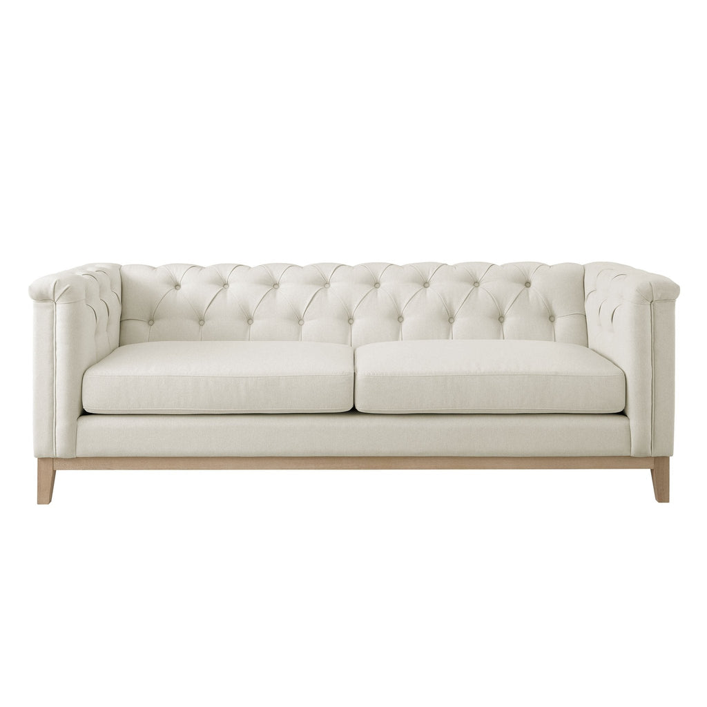 3 Seater Sofa - Cream Linen – Discover the linen look 3 seater sofa in cream from the collection as you get ready to relax and unwind