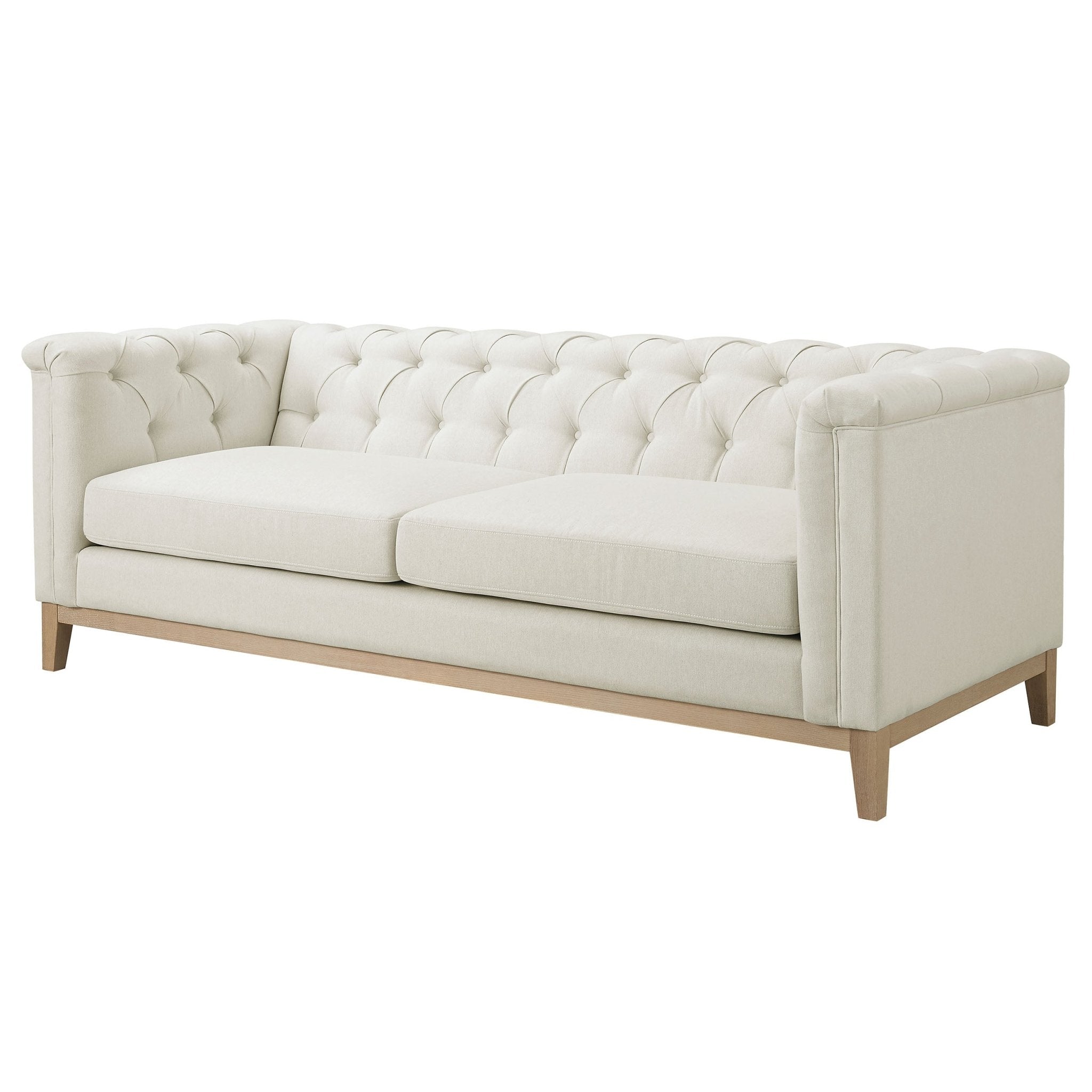 3 Seater Sofa - Cream Linen – Discover the linen look 3 seater sofa in cream from the collection as you get ready to relax and unwind