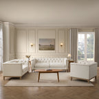 3 Seater Sofa - Cream Linen – Discover the linen look 3 seater sofa in cream from the collection as you get ready to relax and unwind