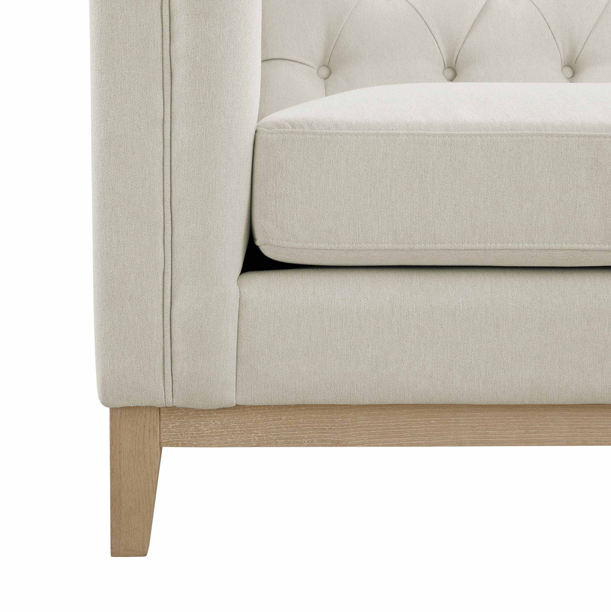3 Seater Sofa - Cream Linen – Discover the linen look 3 seater sofa in cream from the collection as you get ready to relax and unwind