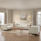 3 Seater Sofa - Cream Linen – Discover the linen look 3 seater sofa in cream from the collection as you get ready to relax and unwind