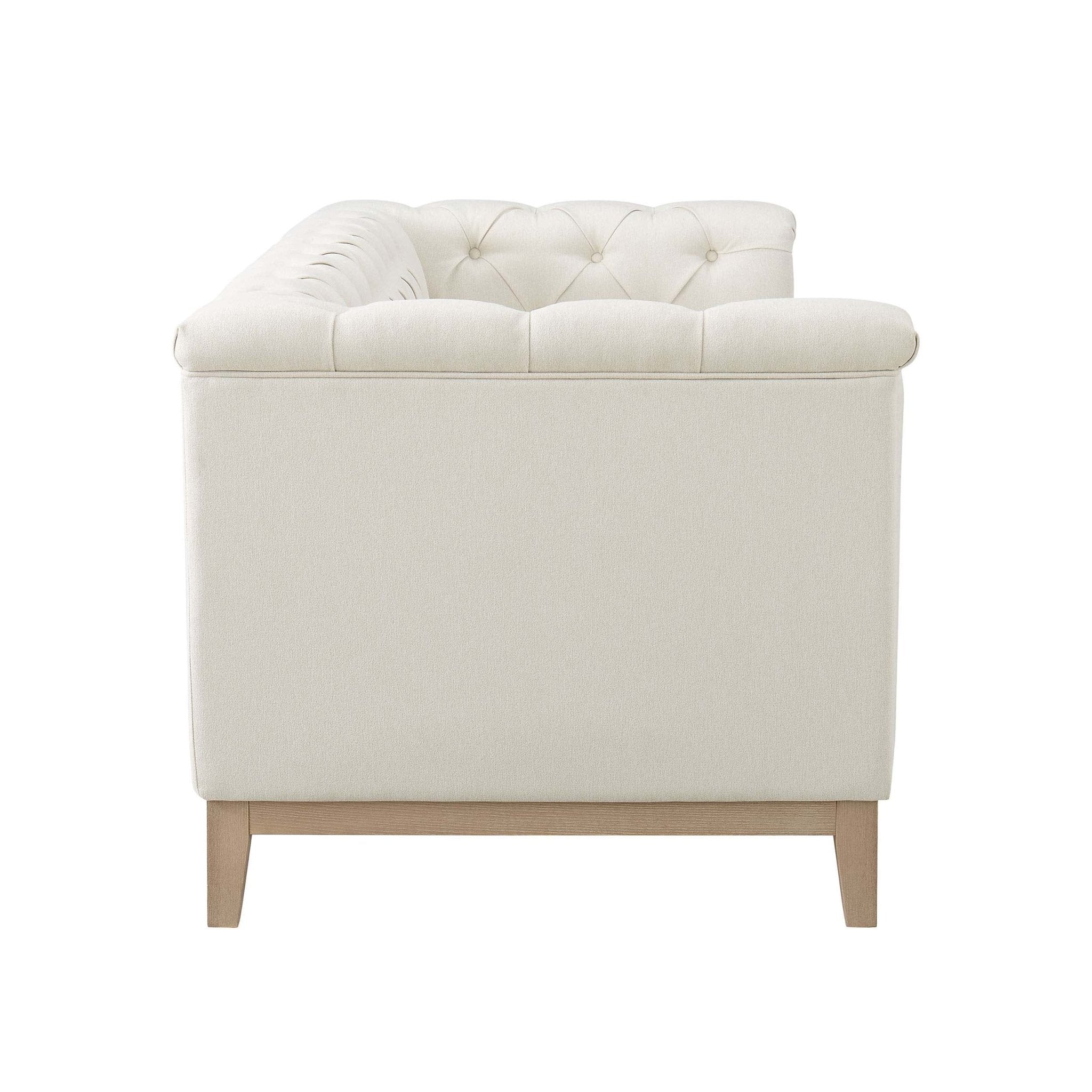 3 Seater Sofa - Cream Linen – Discover the linen look 3 seater sofa in cream from the collection as you get ready to relax and unwind