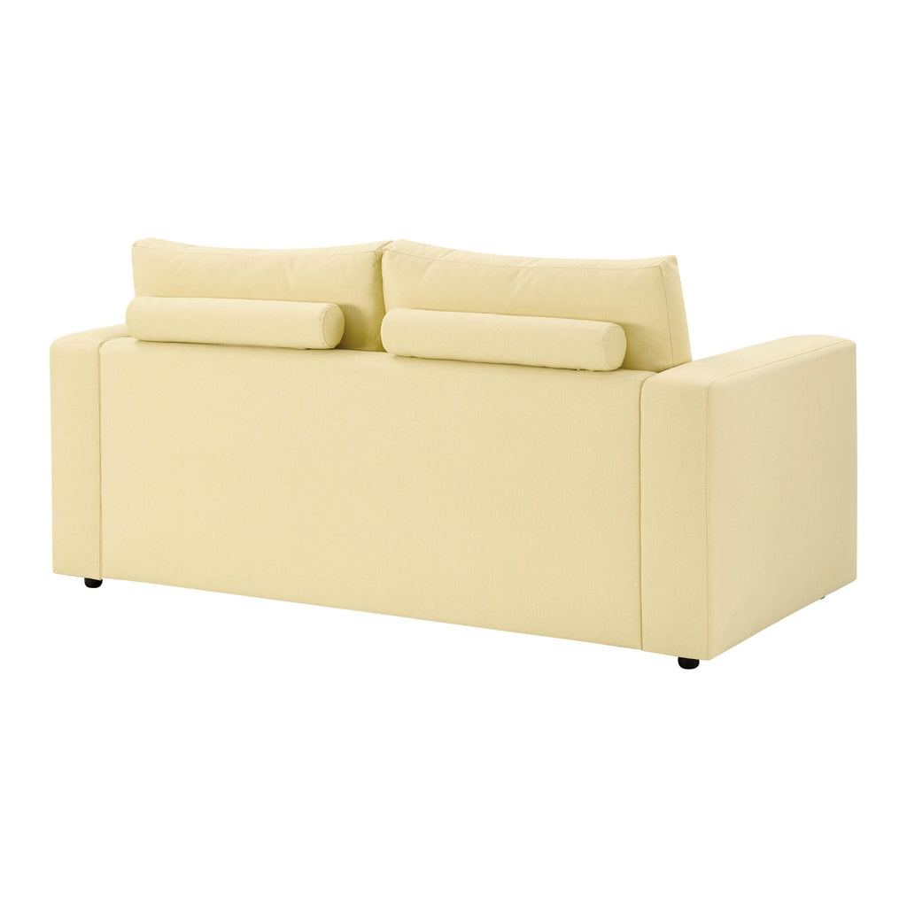 2 Seater Sofa - Butter Yellow – The 2 seater sofa is tailored, comfortable and effortlessly refined