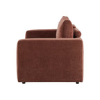2 Seater Sofa - Chenille Dark Rust – The 2 seater sofa is tailored, comfortable and effortlessly refined