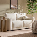 2 Seater Sofa - Chenille Ivory – The 2 seater sofa is tailored, comfortable and effortlessly refined