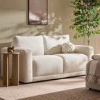 2 Seater Sofa - Chenille Ivory – The 2 seater sofa is tailored, comfortable and effortlessly refined