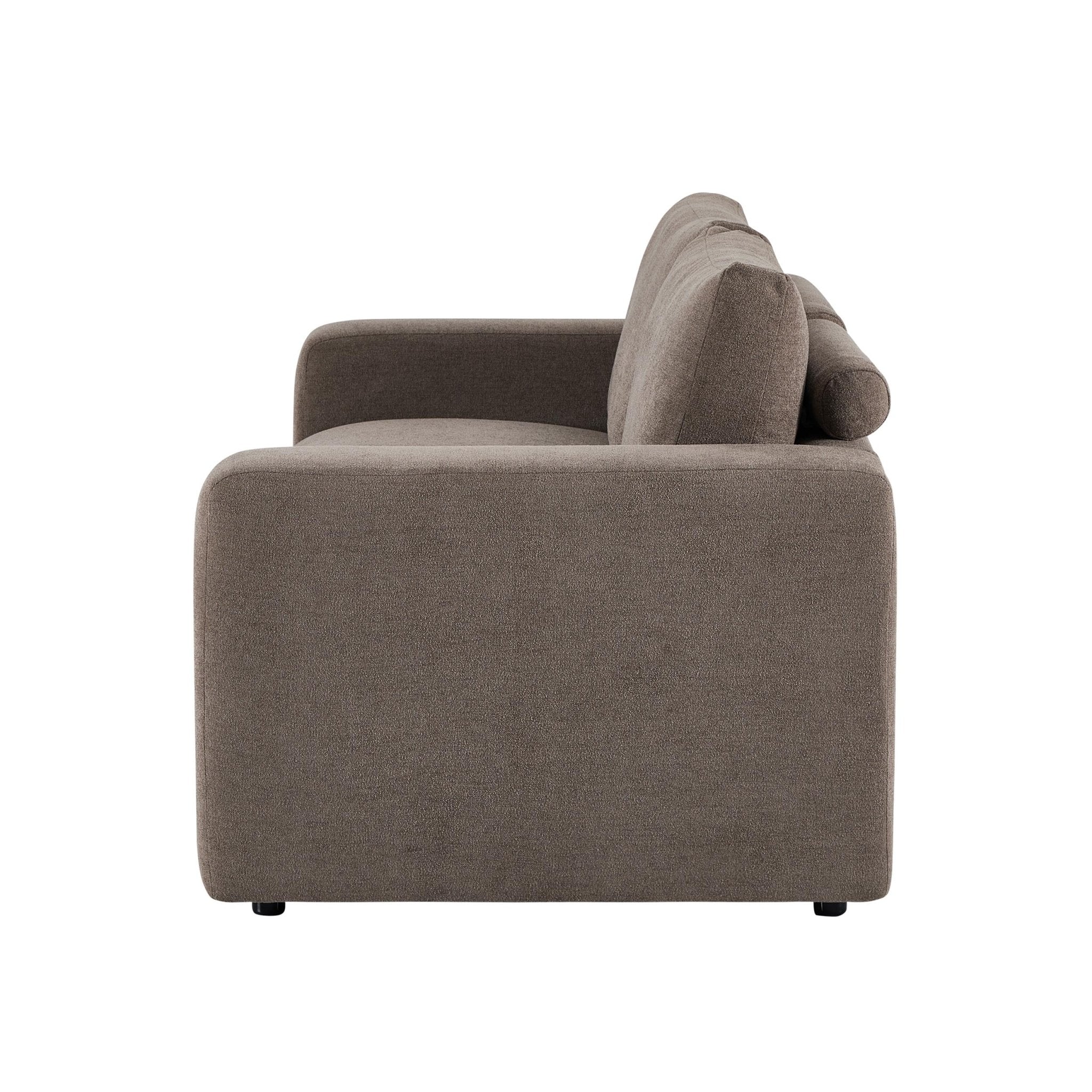 2 Seater Sofa - Chenille Mushroom – The 2 seater sofa is tailored, comfortable and effortlessly refined