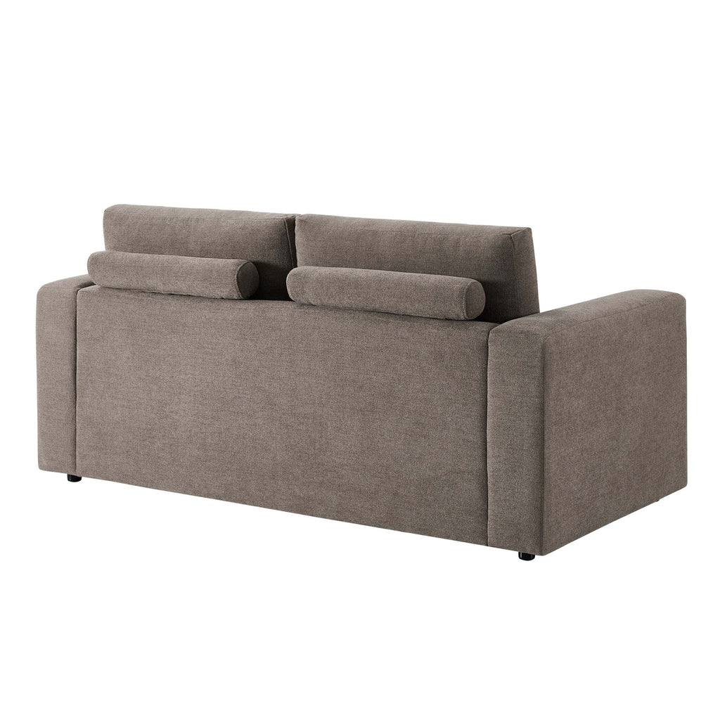 2 Seater Sofa - Chenille Mushroom – The 2 seater sofa is tailored, comfortable and effortlessly refined