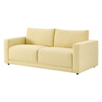 3 Seater Sofa - Butter Yellow – The 3 seater is a spacious, sculptural sofa designed for everyday