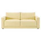 3 Seater Sofa - Butter Yellow – The 3 seater is a spacious, sculptural sofa designed for everyday