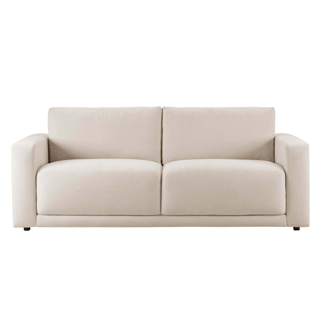 3 Seater Sofa - Chenille Ivory – The 3 seater is a spacious, sculptural sofa designed for everyday