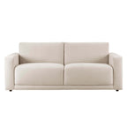 3 Seater Sofa - Chenille Ivory – The 3 seater is a spacious, sculptural sofa designed for everyday