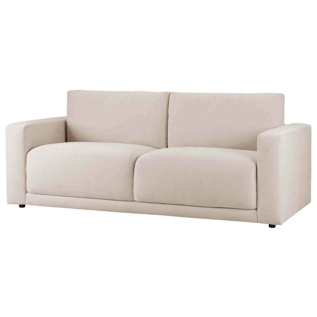 3 Seater Sofa - Chenille Ivory – The 3 seater is a spacious, sculptural sofa designed for everyday