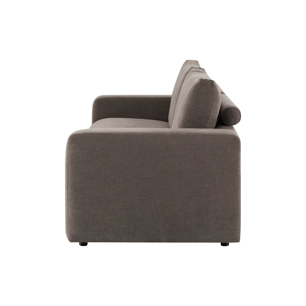 3 Seater Sofa - Chenille Mushroom – The 3 seater is a spacious, sculptural sofa designed for everyday