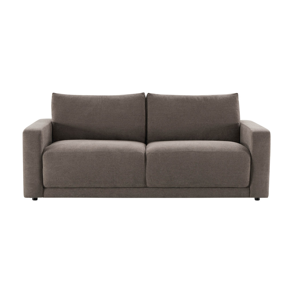 3 Seater Sofa - Chenille Mushroom – The 3 seater is a spacious, sculptural sofa designed for everyday