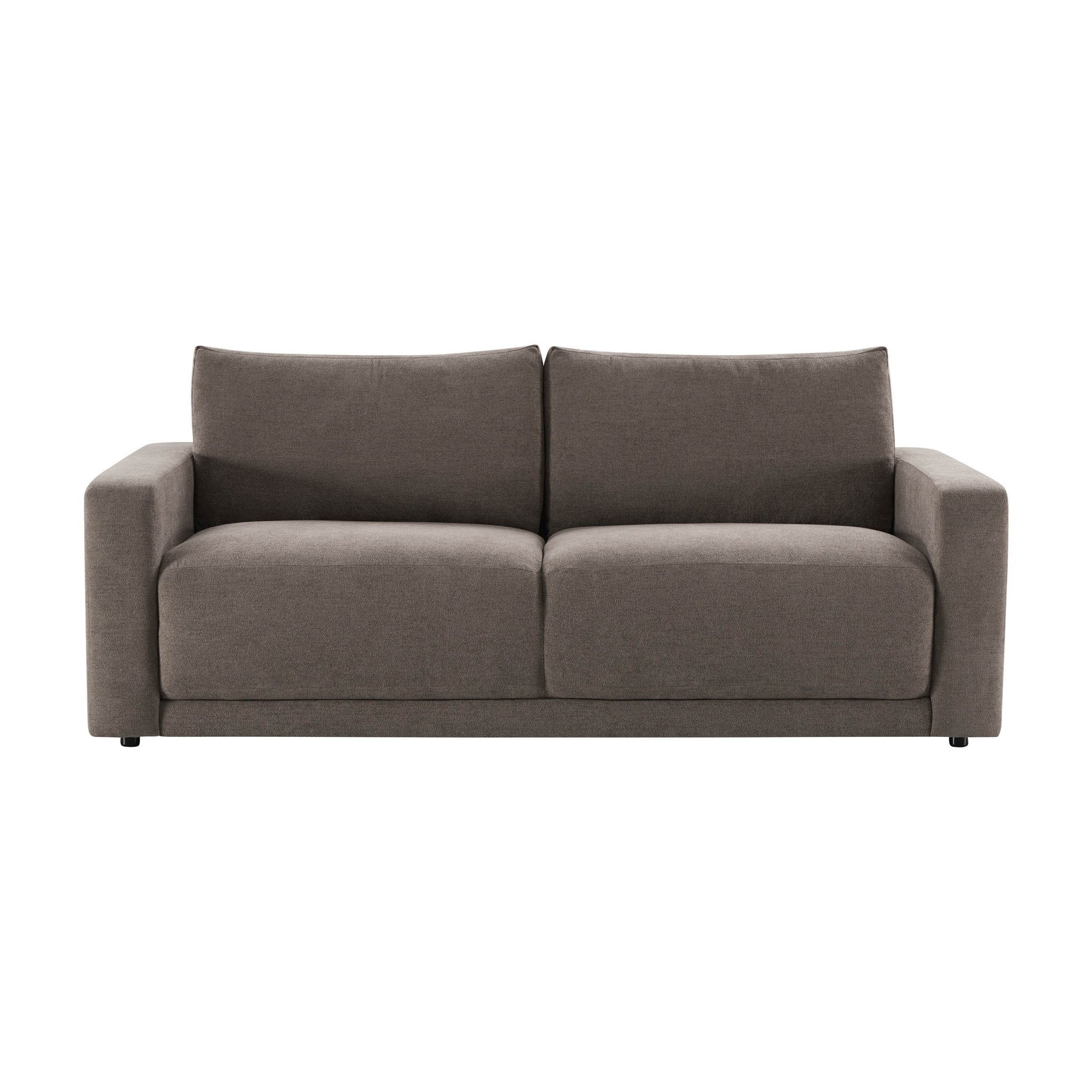 3 Seater Sofa - Chenille Mushroom – The 3 seater is a spacious, sculptural sofa designed for everyday