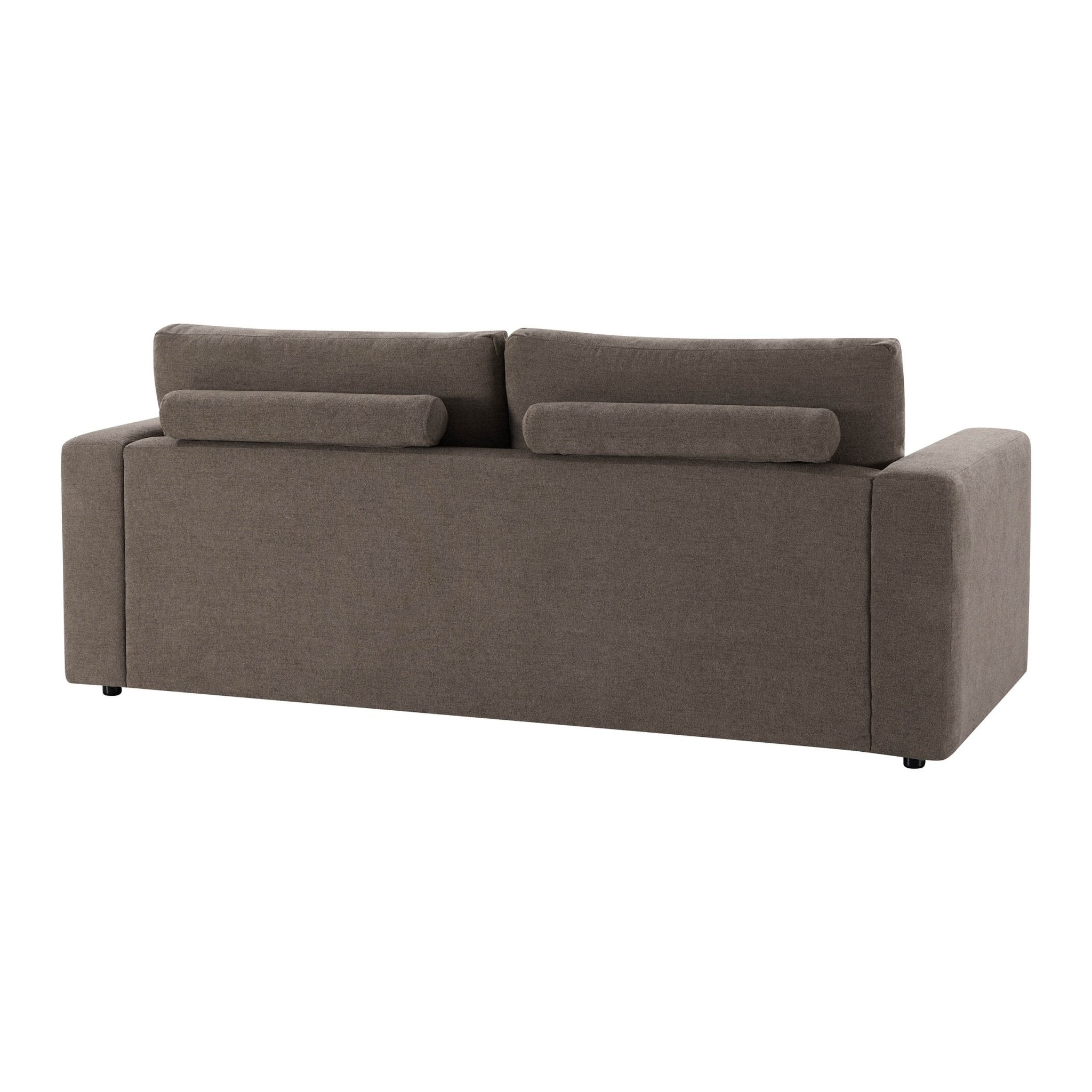 3 Seater Sofa - Chenille Mushroom – The 3 seater is a spacious, sculptural sofa designed for everyday
