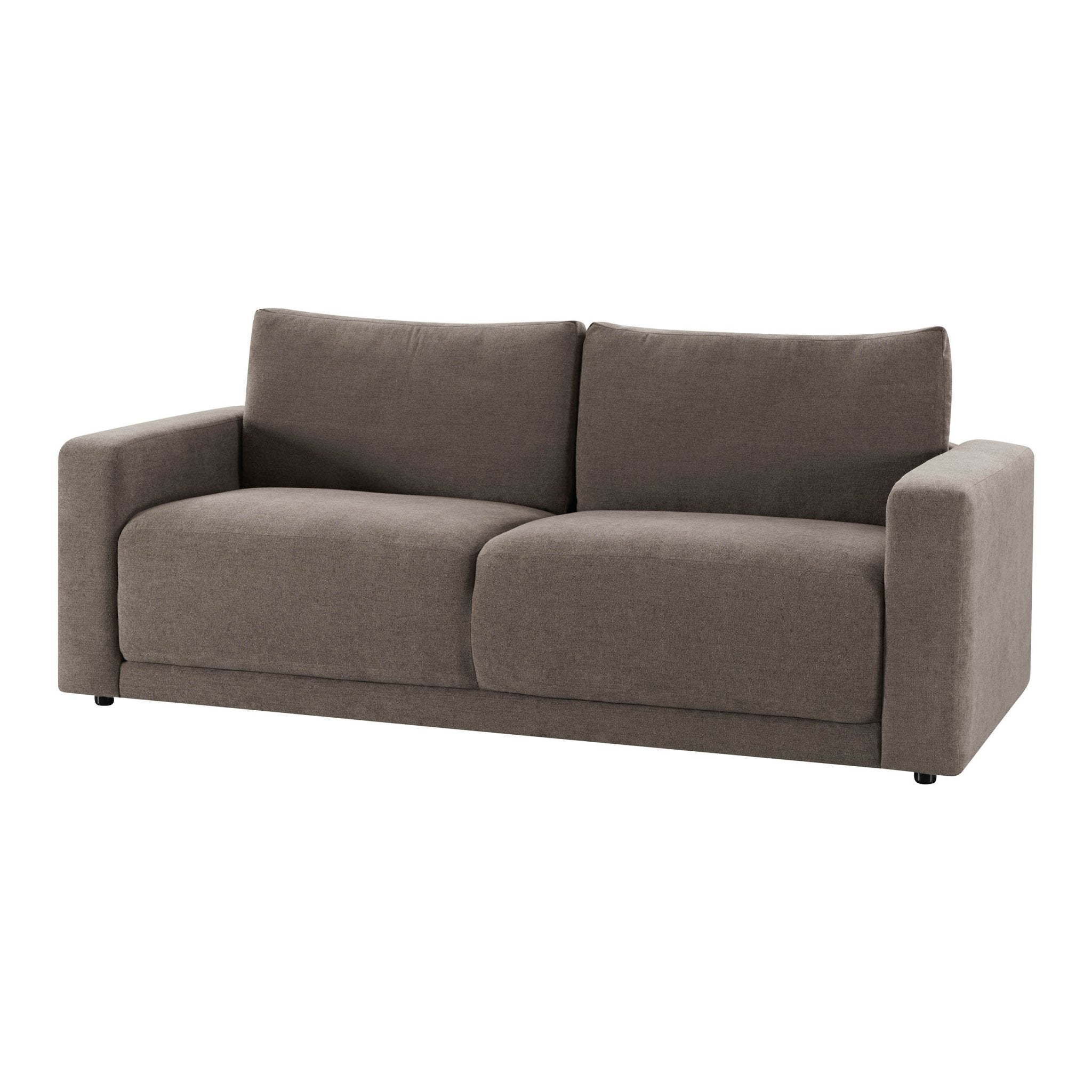 3 Seater Sofa - Chenille Mushroom – The 3 seater is a spacious, sculptural sofa designed for everyday