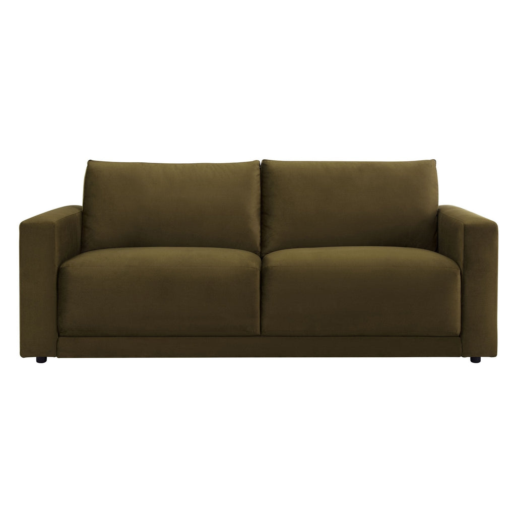 3 Seater Sofa - Rich Green – The 3 seater is a spacious, sculptural sofa designed for everyday