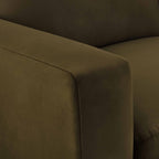 3 Seater Sofa - Rich Green – The 3 seater is a spacious, sculptural sofa designed for everyday